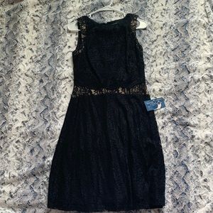 Black Lace Dress - Lauren by Ralph Lauren